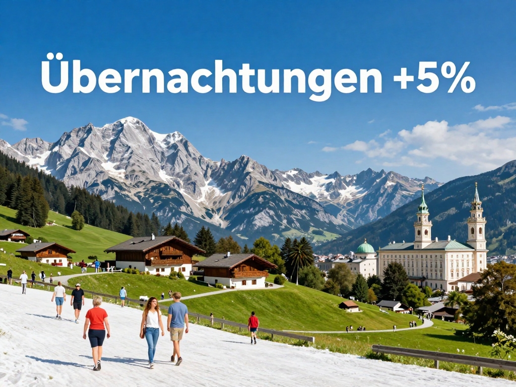 Österreich Tourismus 2024: Rekord mit 154 Mio. Nächtigungen