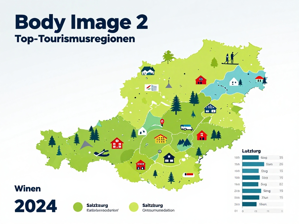 Tourismus Statistik Österreich 2024: Regionale Karte Tirol Salzburg Wien