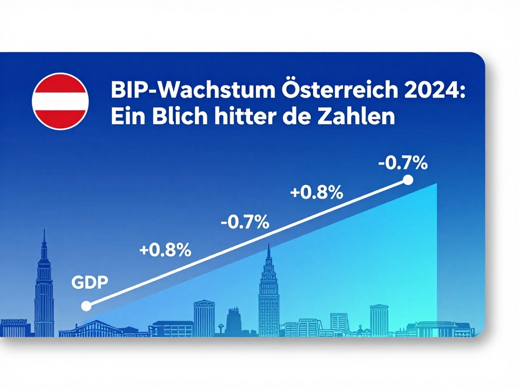 BIP-Wachstum Österreich 2024: Ein Blick hinter die Zahlen